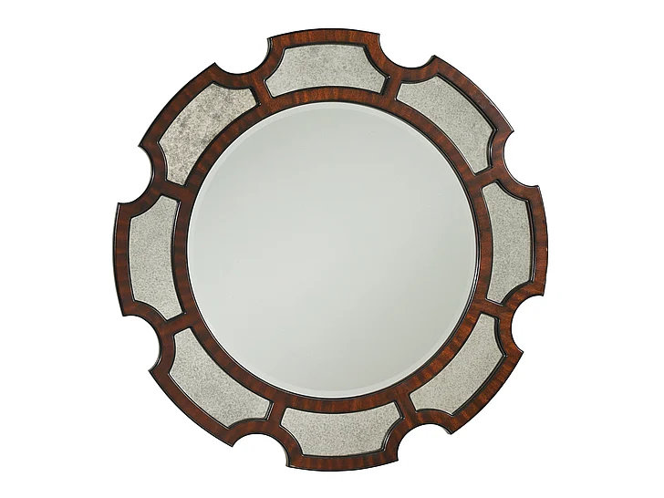Lexington Furniture Kensington Place Del Mar Round Mirror in Brentwood 708-201