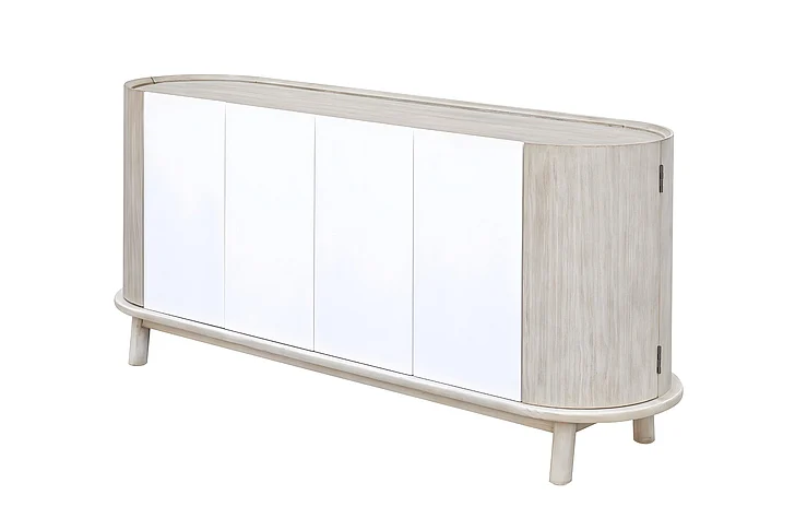 Cottage Creek Accents Olivera Six Door Credenza in Two-Tone Cherry 2802-1053