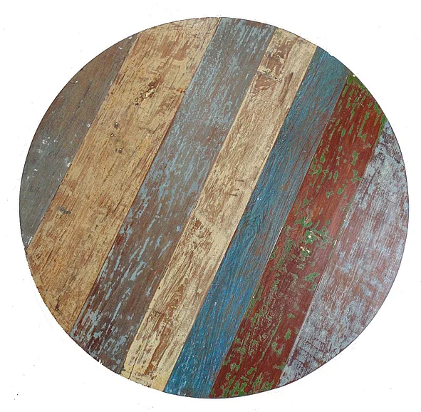 Moti Furniture Napa Lazy Susan in Multi-color