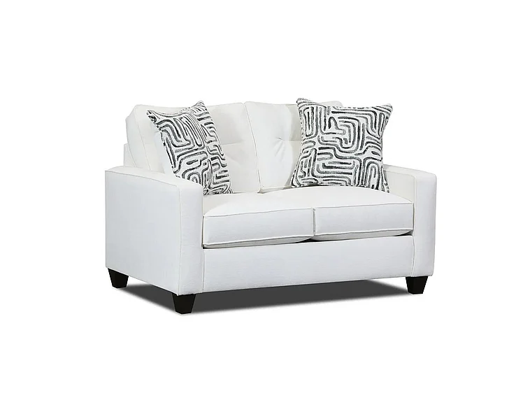 Peak Living 710 Loveseat in Braves Cream 71002-5866 CUSTOM ITEM
