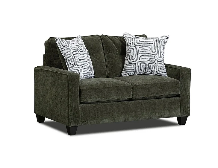 Peak Living 710 Loveseat in Braves Olive 71002-5865 CUSTOM ITEM