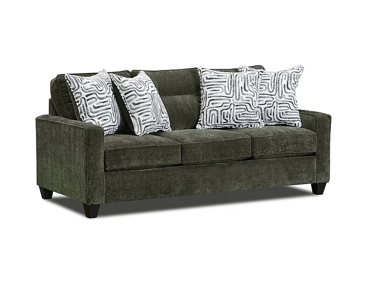 Peak Living 710 Sofa in Braves Olive 71003-5865 CUSTOM ITEM