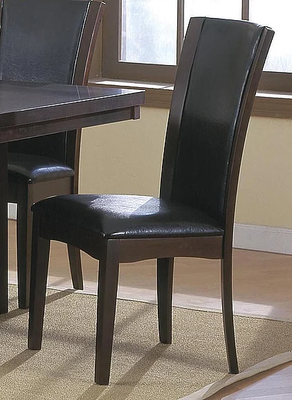 Homelegance Daisy Side Chair in Dark brown 710S