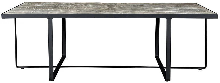 Moti Furniture Martin Bryson Cocktail Table in Black