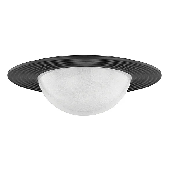 Hudson Valley Lighting Geraldton Flush Mount in Distressed Bronze 7123-DB