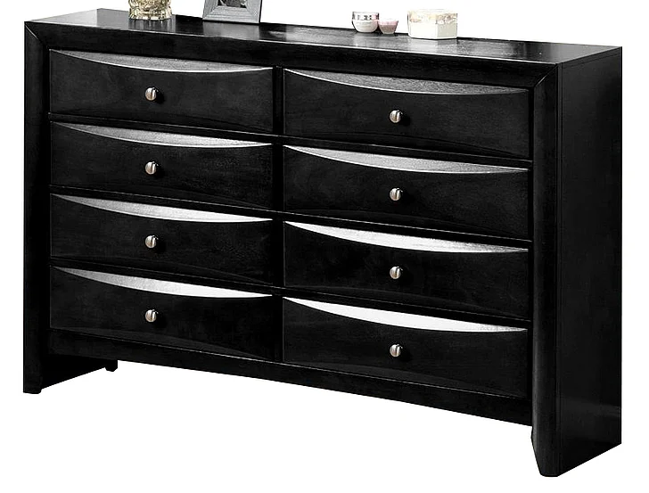 Crown Mark Furniture Emily Dresser in Black B4280-1