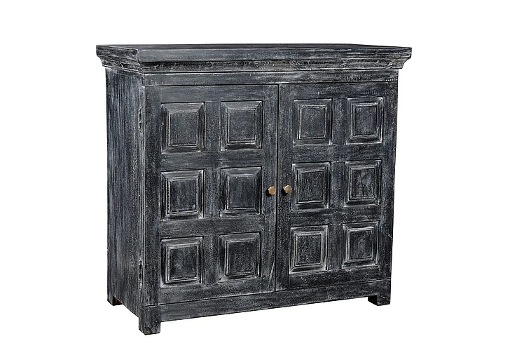 Moti Furniture Martin 2-Door Sideboard in Black