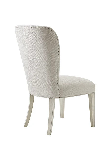 Lexington Oyster Bay Baxter Upholstered Side Chair in Light Oyster Shell 714-882-01