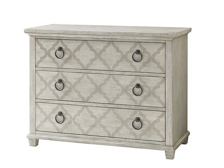 Lexington Oyster Bay Brookhaven Hall Chest in Light Oyster Shell 714-973