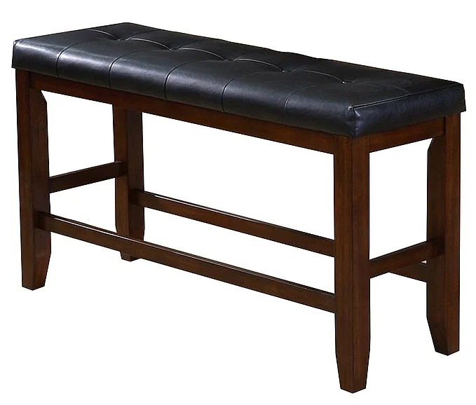 Crown Mark Bardstown Counter Height Bench in Espresso 2752-BENCH