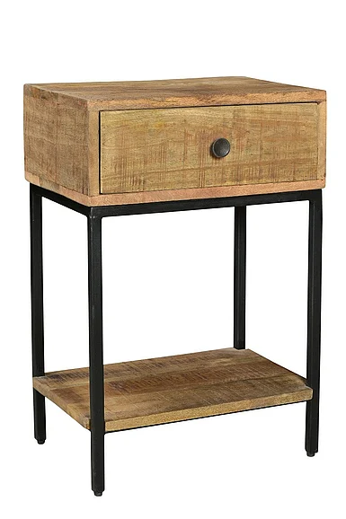 Moti Furniture Minerva Side Table in Natural