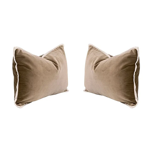 Essentials For Living The Not So Basic 20" Essential Lumbar Pillow, Set of 2 7203-20.CAR/JUT