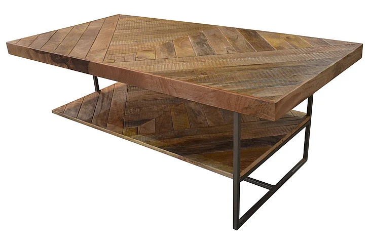 Moti Furniture Madrigal Cocktail Table in Natural
