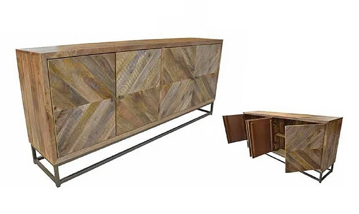 Moti Furniture Madrigal Sideboard in Antique