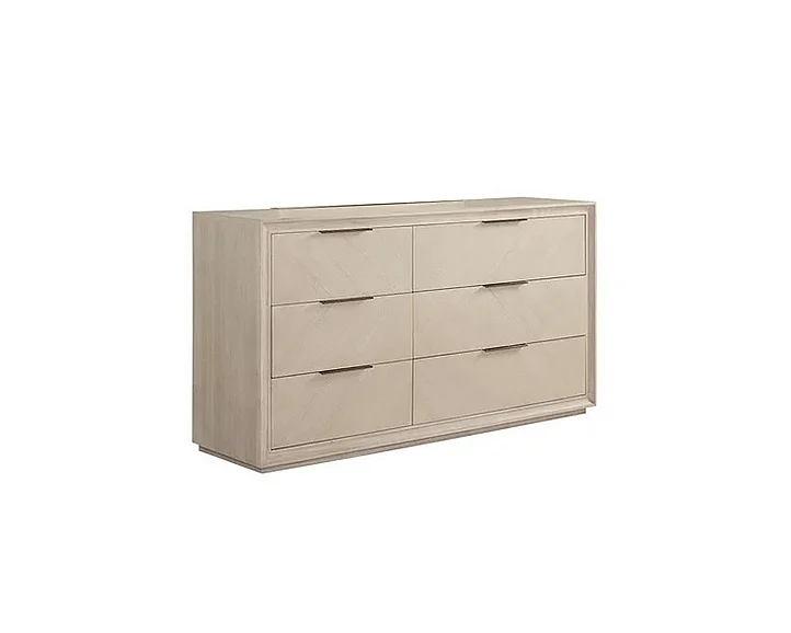FD Home Matrix Dresser in Cerused Linen 7218-05