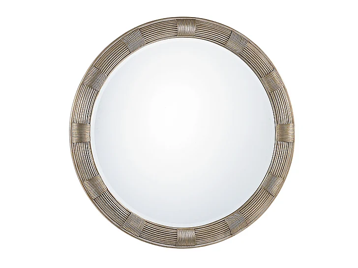 Lexington Laurel Canyon Beverly Round Mirror in Mocha 721-201