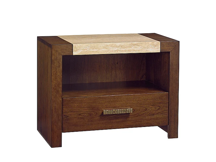 Lexington Laurel Canyon Graysby Night Table in Mocha 721-622