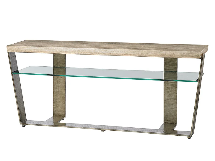 Lexington Laurel Canyon Griffith Park Console Table in Silver 721-967