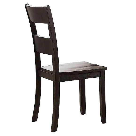 ACME Haddie Side Chair (Set of 2) in Distressed Walnut 72212