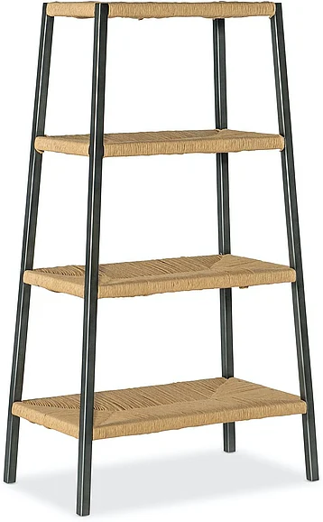 Hooker Furniture Commerce and Market Bookcase in Black 7228-50649-00