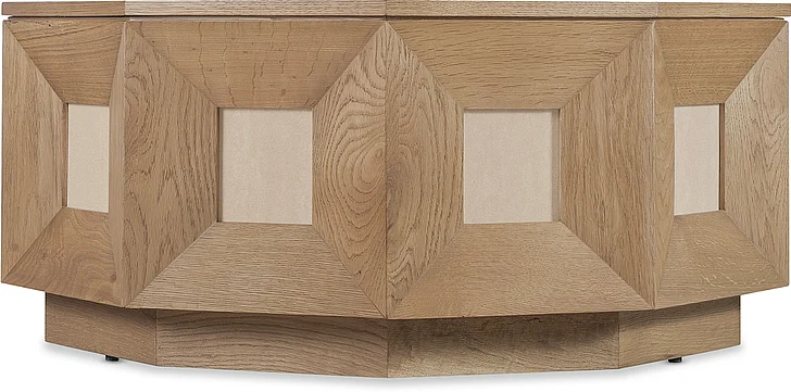 Hooker Furniture Commerce and Market Haven Cocktail Table in Medium Wood 7228-80237-80