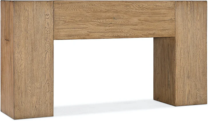 Hooker Furniture Commerce and Market Console Table in Light Wood 7228-85005-85
