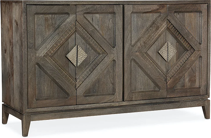Hooker Furniture Commerce and Market Carved Accent Chest in Medium Wood 7228-85015-85