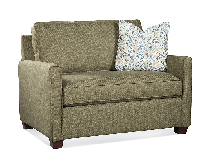 Braxton Culler Nicklaus Twin Sleeper Chair with Innerspring Mattress 724-014