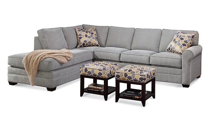 Braxton Culler Bedford Two-Piece Bumper Sectional 728-2PC-SEC1