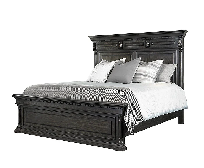 FD Home Timeless Queen Panel Bed in Black 7300-13;7300-14;7300-08