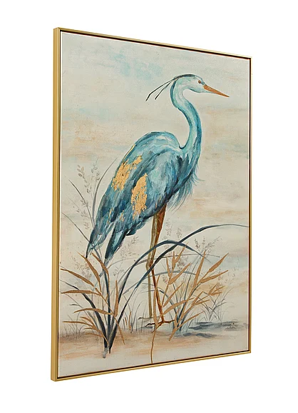 Bassett Mirror Company Marshlands Framed Canvas in Gold 7301-077