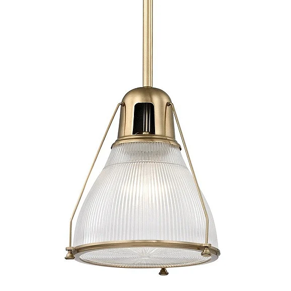 Hudson Valley Lighting Haverhill Pendant in Aged Brass 7311-AGB