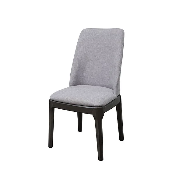 Acme Furniture Madan Side Chair (Set of 2) in Weathered Gray Oak 73172