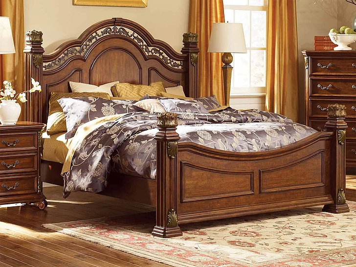 Liberty Furniture Messina Estates Queen Poster Bed