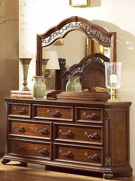 Liberty Furniture Messina Estates 7 Drawer Dresser 737-BR31