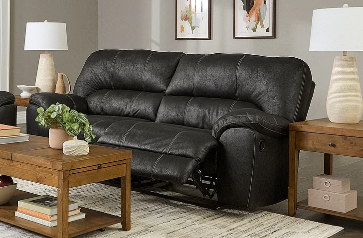 Peak Living 740 Reclining Loveseat w/Console in Sullivan Black MR7402-1149 CUSTOM ITEM