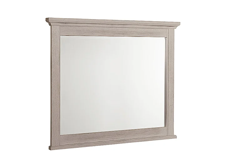Vaughan-Bassett Bungalow Master Landscape Mirror in Dover 741-447