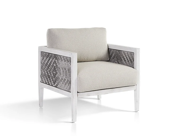 South Sea Outdoor Veda Chair in Soft White 74101SWH