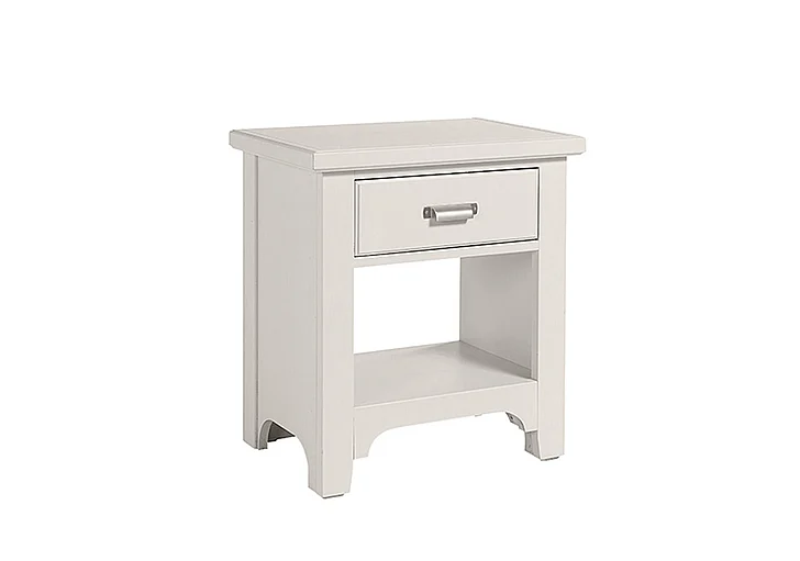 Vaughan-Bassett Bungalow 1 Drawer Nightstand in Lattice 744-226