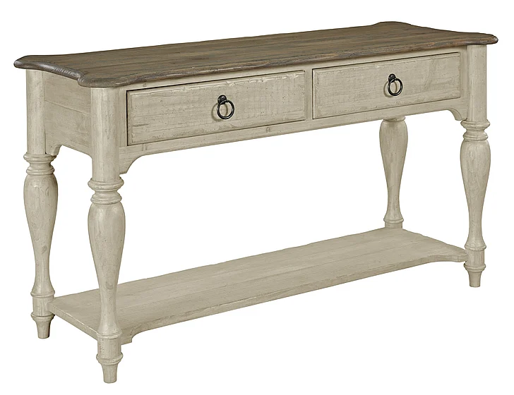 Kincaid Weatherford Sofa Table in Cornsilk Finish 75-029 CLEARANCE