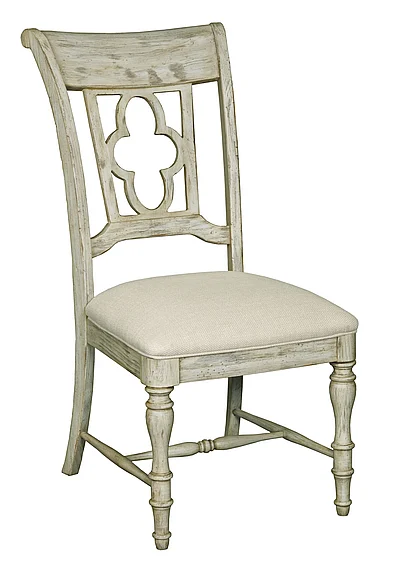 Kincaid Weatherford Side Chair in Cornsilk Finish 75-061 (Set of 2)