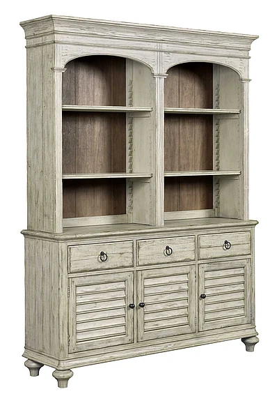 Kincaid Weatherford Hastings Open Hutch and Buffet in Cornsilk Finish 75-079P