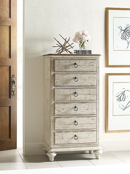 Kincaid Weatherford 6 Drawer Lingerie Chest in Cornsilk 75-106