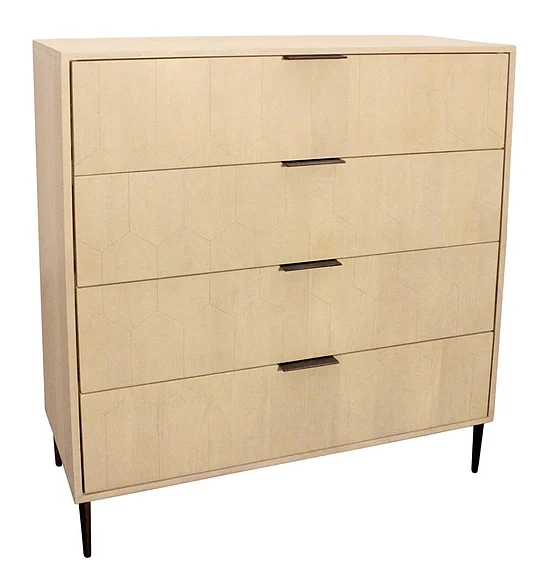 Moti Furniture Ren 4-Drawer Chest in Aged Natural 75115002