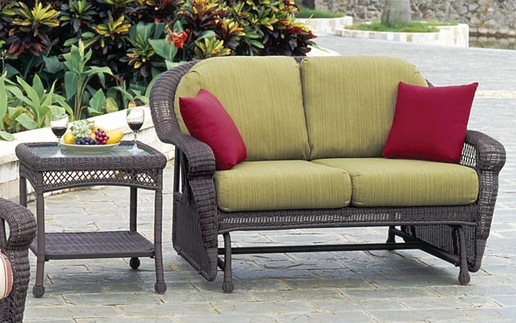 South Sea Outdoor Montego Bay Double Glider in Mink 75132MNK