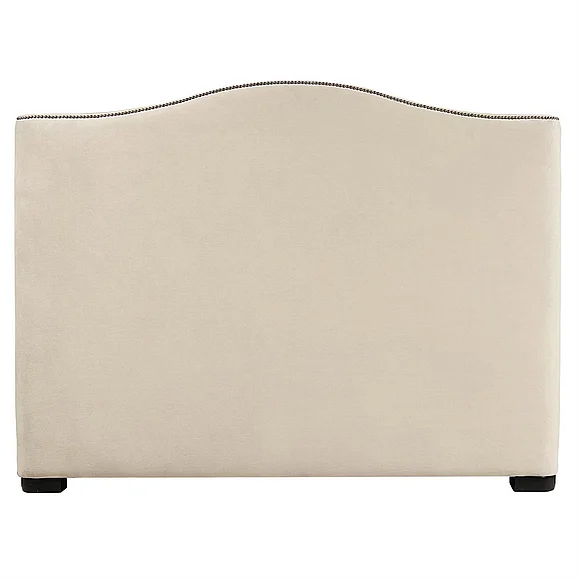 Bernhardt Interiors Graham Camelback King Headboard Bed in Espresso