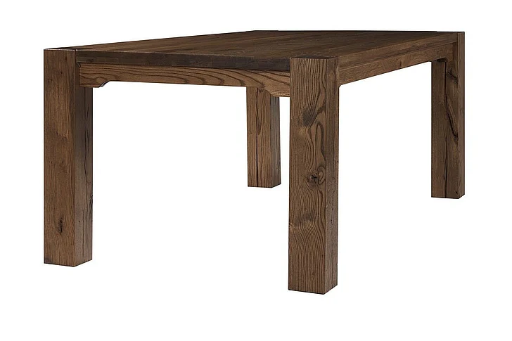 Vaughan-Bassett Dovetail Dining 76 in. Gathering Dining Table in Natural 752-000-100