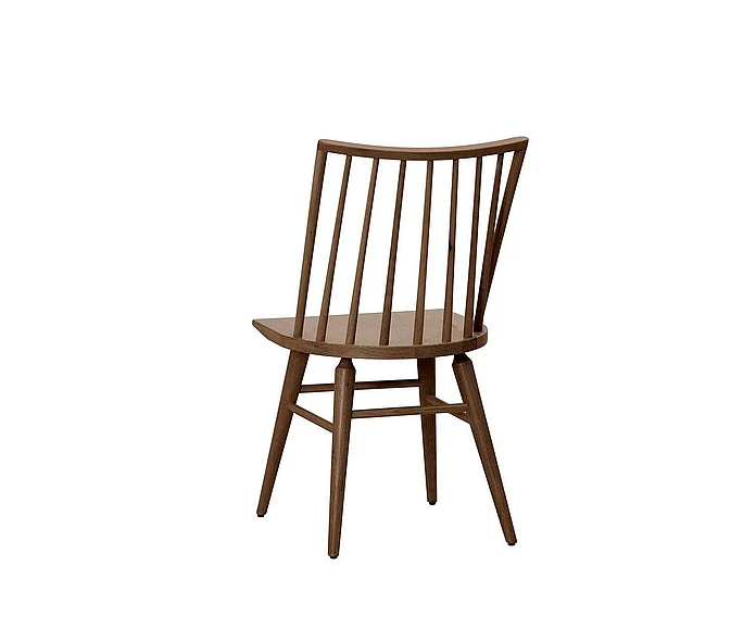 Vaughan-Bassett Dovetail Spindle Side Chair in Natural 752-040
