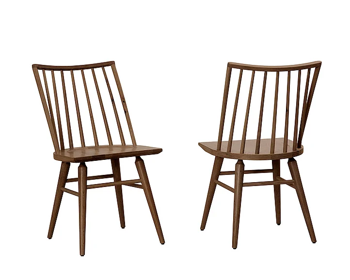 Vaughan-Bassett Spindle Side Chair in Natural 752-040