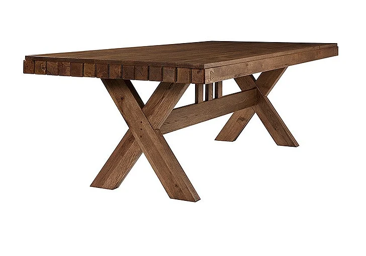 Vaughan Bassett 96in Dovetail Dining Table in Natural 752-602-600
